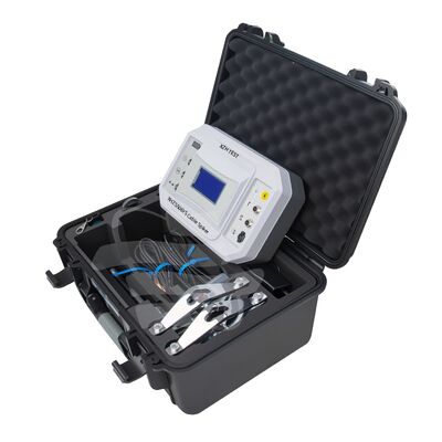 Máy dò kim loại ngầm hai khẩu súng lục với giọng nói để xác định vị trí lỗi chính xác của cáp