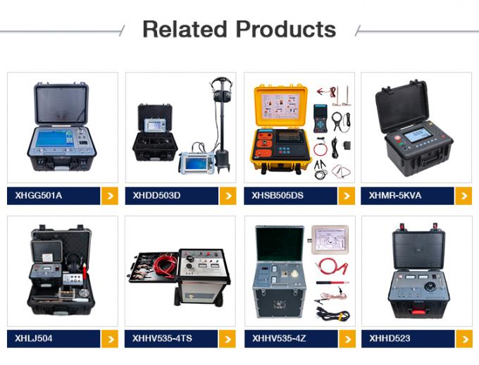 XHSC-60Q Digital Burn Through Bridge For Cable Fault Location Burn Through / Bridge / Chẩn đoán thông minh 7