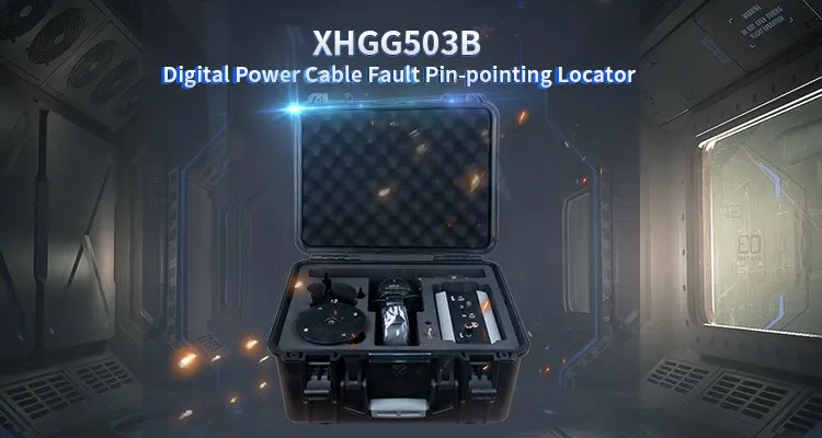 Điểm trỏ lỗi cáp ngầm Acousto-Magnetic Synchronization Fixed-Point Cable Fault Locator 0
