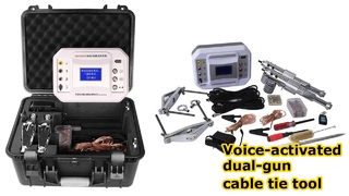 Dụng cụ buộc cáp súng kép kích hoạt bằng giọng nói XHZS506YS